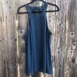 Torrid • Grommet Georgette tank